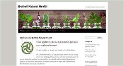 Desktop Screenshot of bothellnaturalhealth.com